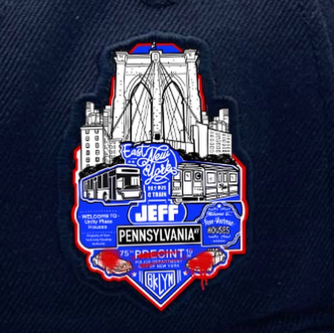 ENY fitted - side patch (Jeff / Pennsylvania Ave)